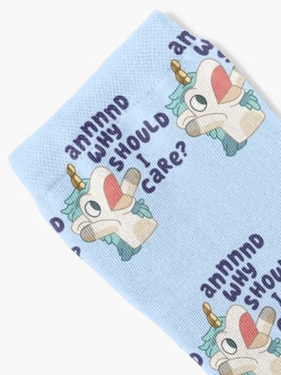 Unicorse BlueyDad Socks