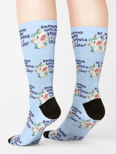Unicorse BlueyDad Socks