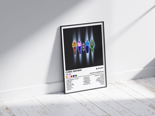 Chris Brown Poster Print | 11:11 Poster | Music Poster