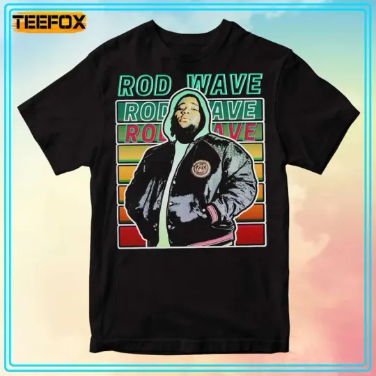 Rod Wave Rap Retro Unisex Tee, Comfortable Short Sleeves