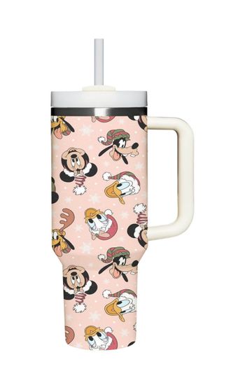 dupe 40oz Checkered Mickey Mouse dupe- dupe Disney cup