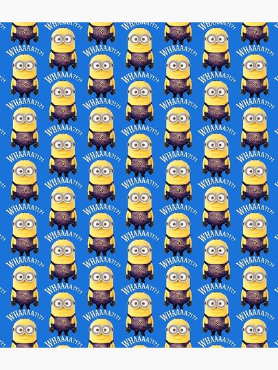 Minion Whaa Backpack, Cute Backpack for Women, Men, Kids, Trending Street Fashion