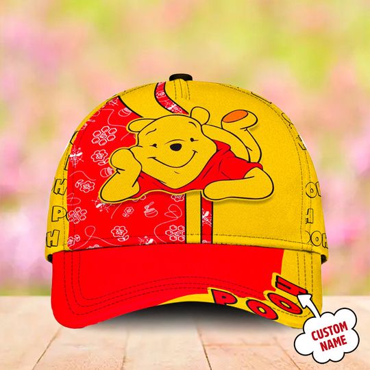 Disney Winnie the Pooh Personalized Baseball Cap AOP