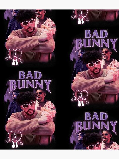 Bad Bunny Backpack For Kids and Adults, Adjustable Shoulder Straps, Trending Street Styles