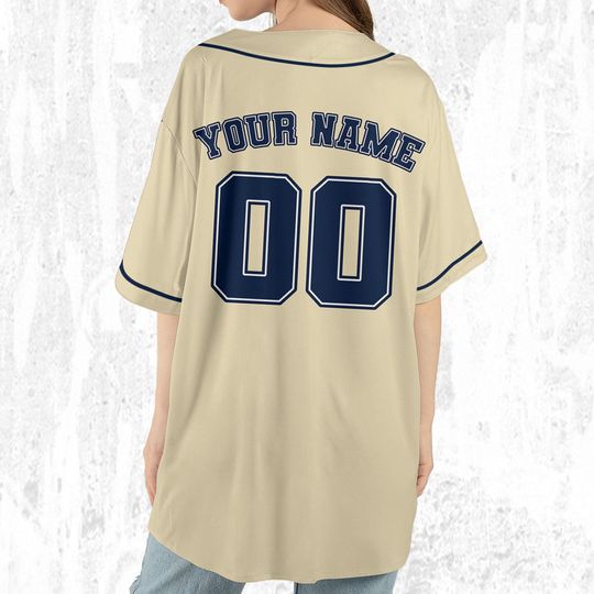 Personalize Tom & Jerry Grumpy Face Baseball Jersey | Polyester Fabric | Comfortable | Good anti-wrinkle | Gift For Father | All Size Available