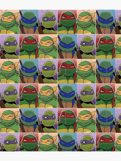 TMNT 2012 Backpack, Back to school gift, Cute Gift For Girl, Funny Backpack