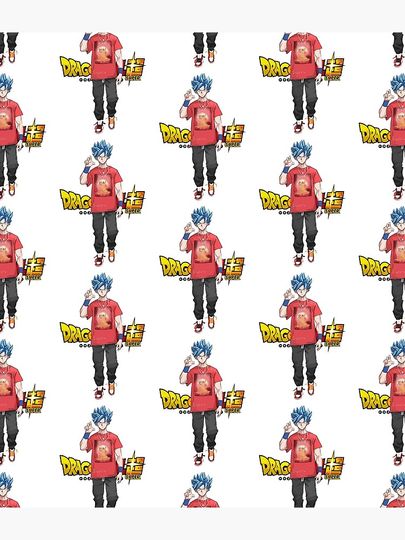 Son Goku Blue Backpack, Backpack for Boys, Laptop Backpack, Anime School Backpacks