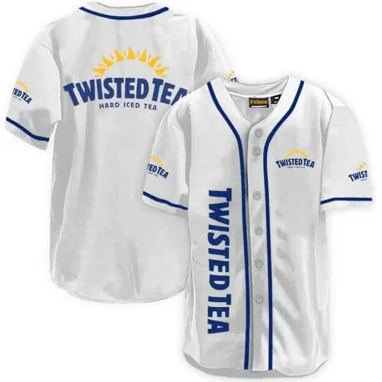 Twisted Tea Beer Baseball Jersey Shirt, Twisted Tea Beer Lover Button Down Shirt
