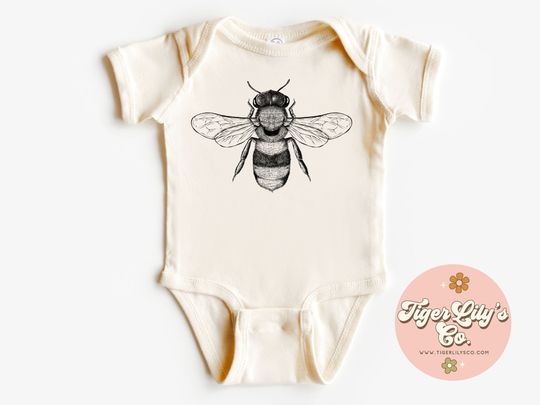 Save the Bee's Baby Onesies - Cute, Boho, Beekeeper, Bee Farmer, Apiary