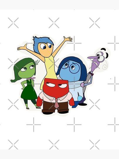 Inside Out Movie Backpack, Disney Backpack, Back to School Gifts