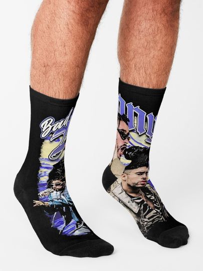 Bad bunny Socks, Cute & Cozy Gift for Unisex, Bad Bunny Tour Merch
