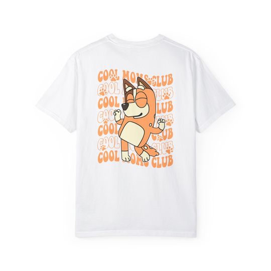 Cool Mom Comfort Colors BlueyDad Shirt, Cool Mom Club T-shirt, BlueyDad Mother's Day Shirt, Bandit BlueyDad Cool Mom's Club Shirt, Mom Birthday Gift