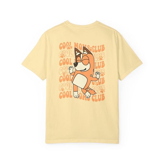 Cool Mom Comfort Colors BlueyDad Shirt, Cool Mom Club T-shirt, BlueyDad Mother's Day Shirt, Bandit BlueyDad Cool Mom's Club Shirt, Mom Birthday Gift