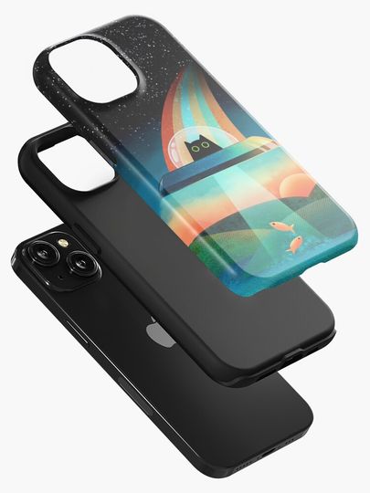 The Purrfect Alien  iPhone Case