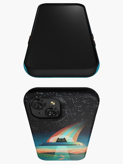 The Purrfect Alien  iPhone Case