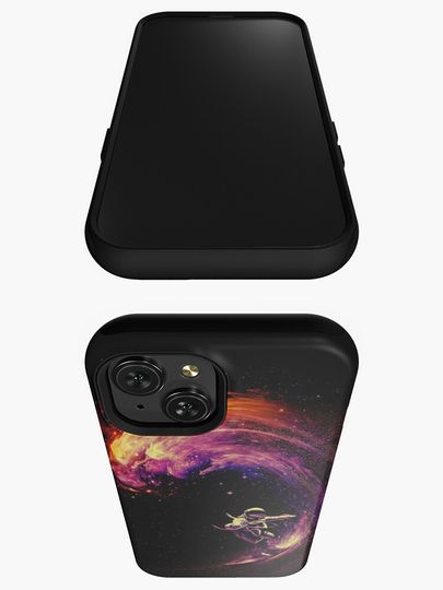 Space Surfing iPhone Case