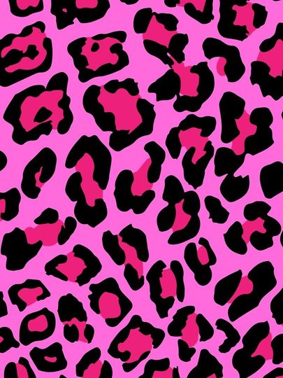 Hot Pink Leopard Print  iPhone Case