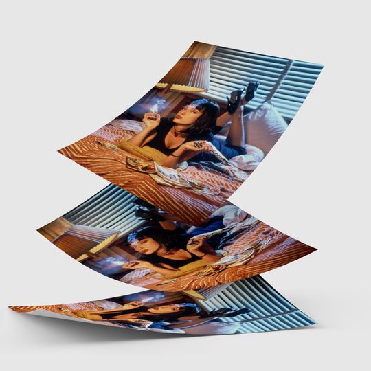 Pulp Fiction Movie Poster, Wall Art Decor, Print Wall Art Gift, Home Decor