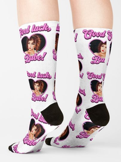 chappell-roan-good-luck-babe-Comfortable socks, Gifts for fan