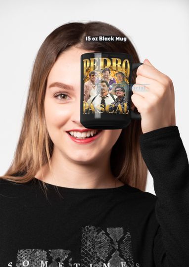 PEDRO PASCAL Coffee Mug, Pedro Pascal Tea Mug, Pedro Pascal Drinkware, Pedro Pascal Mug, Pedro Pascal Merch Gift, Daddy Pascal Mug Gift