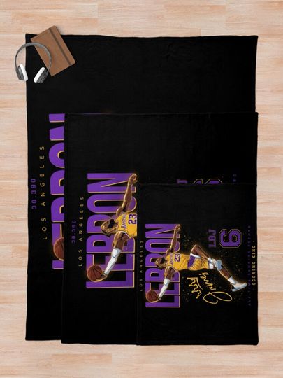 LeBron James Soft Cozy Throw Blanket  for men, women, Unisex, Trending Gifts