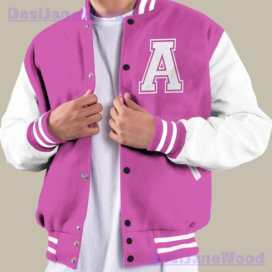 Dunkare Hyper Violet 4s Varsity Jacket, Custom Lips Money Talk Varsity Jacket Outfit