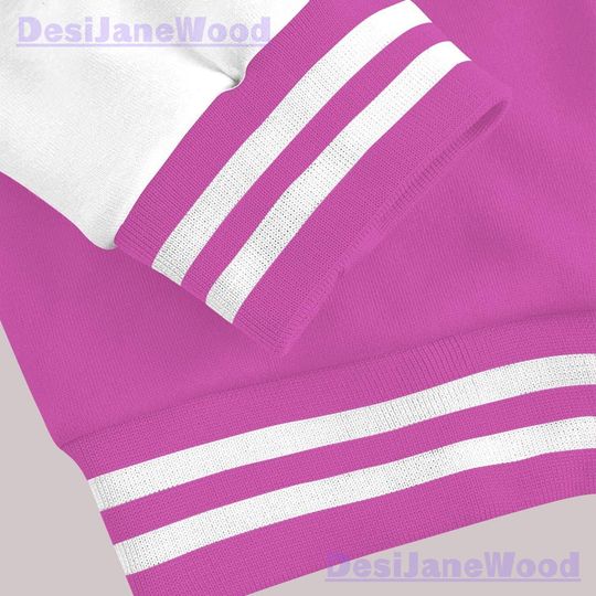 Dunkare Hyper Violet 4s Varsity Jacket, Custom Lips Money Talk Varsity Jacket Outfit