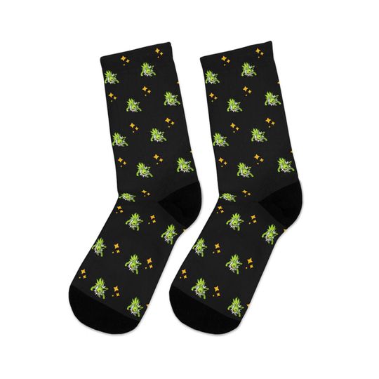 Shiny Jolteon Retro Socks, PKM Socks, Video Game Socks, Socks for Kids, Socks for Him, Socks for Her