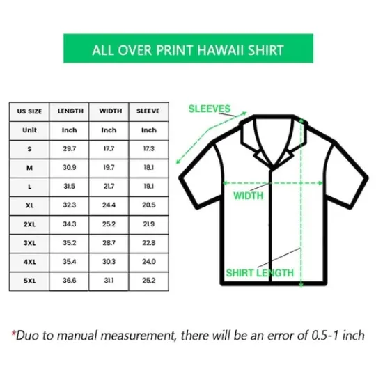 2024 Bruce Springsteen And E Street Band World Tour Hawaiian Shirt