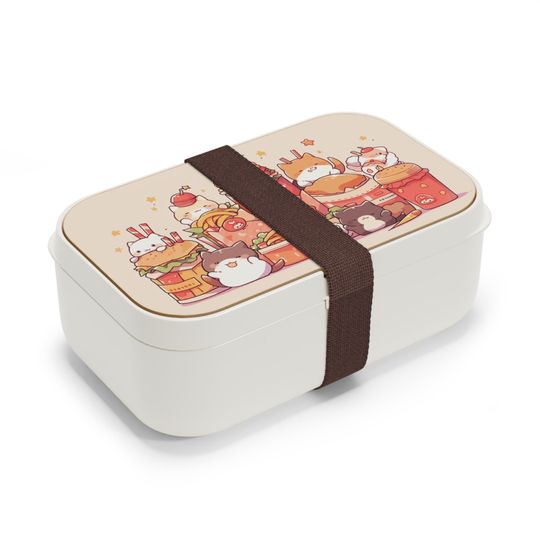 Bento Lunch Box | "Cheat Day" Cats Student Lunch Box, Back To School Gift