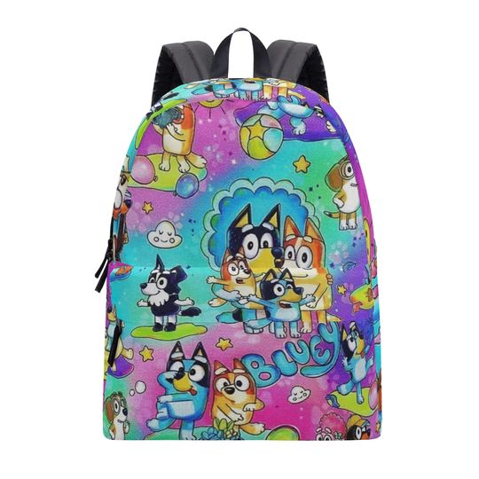 BlueyDad Backpack, Back To School Gift, Student Merch, Travel Backpack