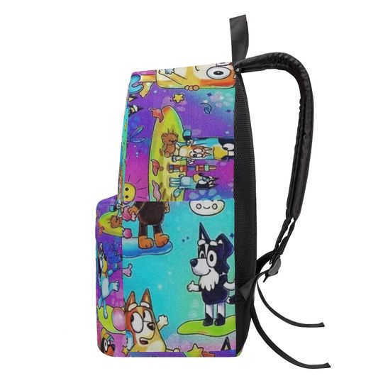 BlueyDad Backpack, Back To School Gift, Student Merch, Travel Backpack