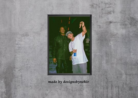 Eminem Poster| Hip Hop Poster| Rapper Poster