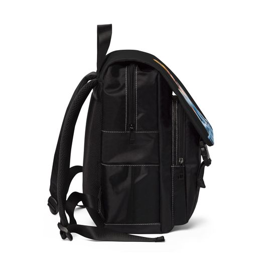 Unisex Casual Shoulder Backpack Cinde back2school