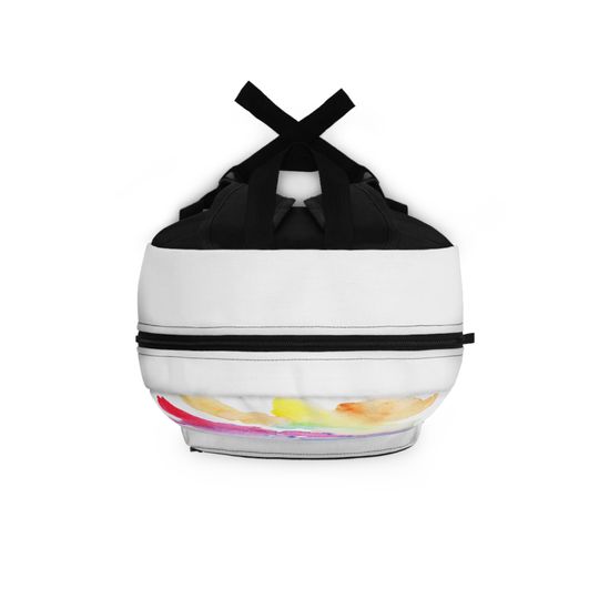 Back to School Backpack Watercolors
