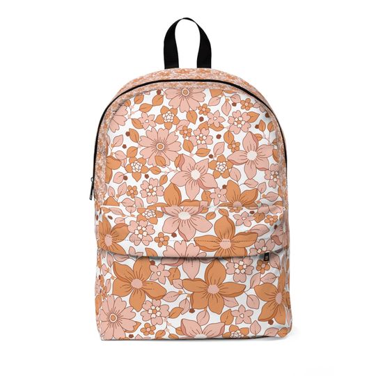 Highschool backpacks Gift, School Bags for Kids and Toddlers, school backpacks, College school Fabric Backpack, Floral pattern Backpack