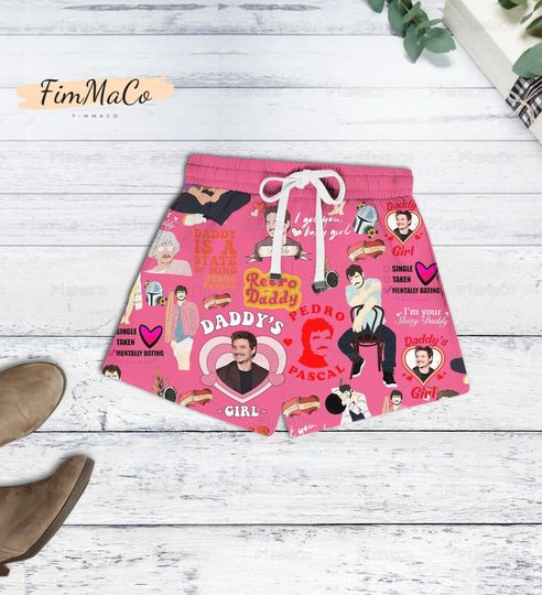 Personalized Pedro Pascal Short Pajama Sets, Pedro Pascal Set, Gift For Fan
