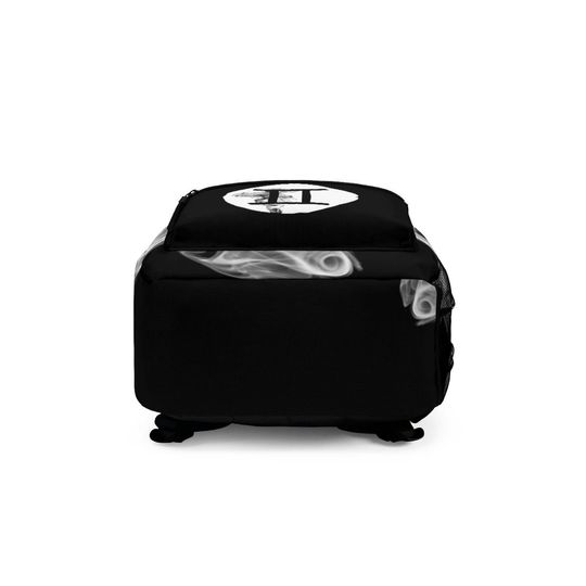 Trust Methods Zodiac Air Sign Gemini Back to School Backpack Bag Black