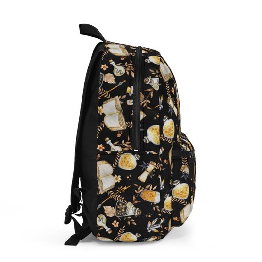 Dark Academia Backpack Dark Cottagecore Backpack Dark Academia Witchy Backpack Halloween Backpack Dark Arts Back to School Backpack Goth Bag