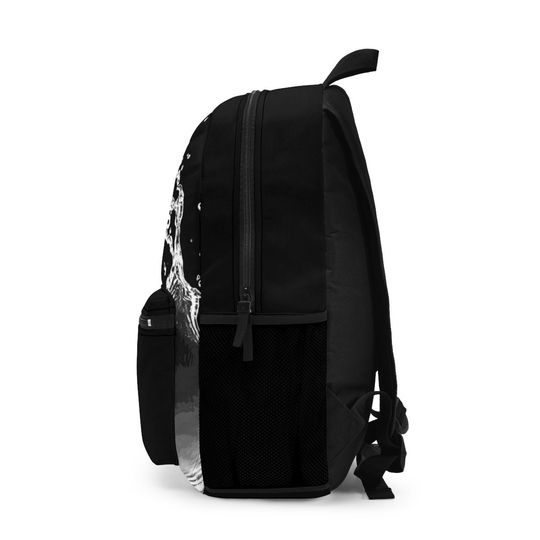 Trust Methods Zodiac Water Sign Pisces Back to School Backpack Bag Black