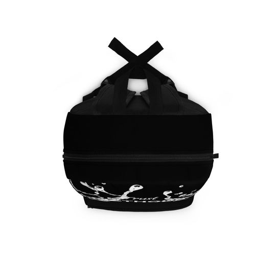 Trust Methods Zodiac Water Sign Pisces Back to School Backpack Bag Black