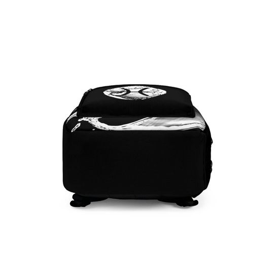 Trust Methods Zodiac Water Sign Pisces Back to School Backpack Bag Black