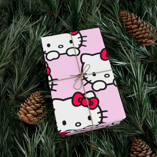 HelloKitty Gift Wrapping Paper | Wrapping Paper Sheet | Luxury Gift Wrapping | Birthday Gift Wrap | Gift Paper Sheets