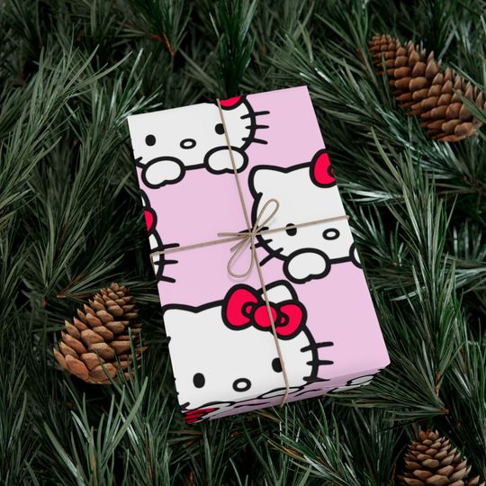 HelloKitty Gift Wrapping Paper | Wrapping Paper Sheet | Luxury Gift Wrapping | Birthday Gift Wrap | Gift Paper Sheets