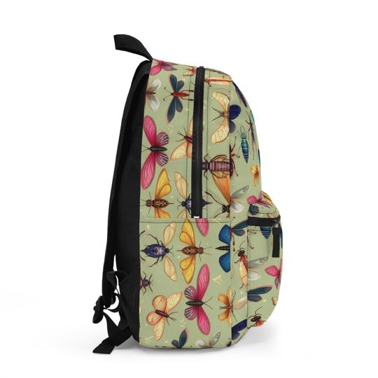 Elowen Backpack, Back To School Backpack, EDC, Laptop Backpack, Lightweight Backpack, Waterproof Backpack, School Bag, Butterfly Backpack