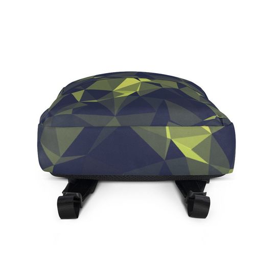 Cool Pattern Backpack / Fractal Design Backpack / Back to School Backpack / Technology Backpack / Futuristic backpack / Army Pattern