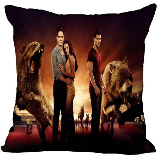 Twilight Saga Pillow, Bella Swan Robert Pattinson Edward Cullen Birthday Gift Christmas Gift Mother's Day Gift Valentine Gift For Girl