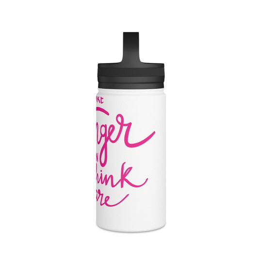Stainless Steel Water Bottle, Handle Lid, Bottle Gift