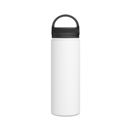 Down to Float Stainless Steel Water Bottle, Handle Lid