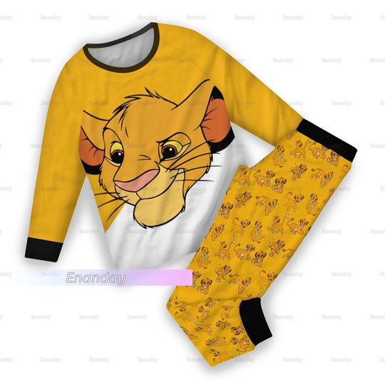 Disney Simba Pajamas Set, Simba Pajamas Pajamas Set